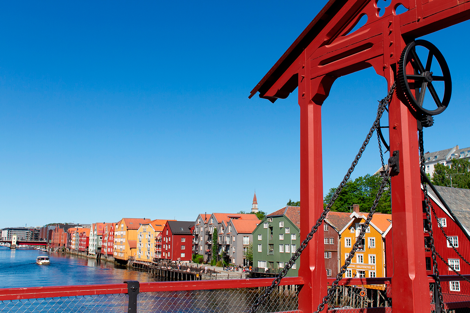 Old Town Bridge and wharves
